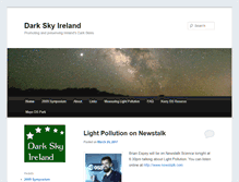 Tablet Screenshot of darksky.ie