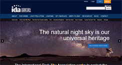 Desktop Screenshot of darksky.org