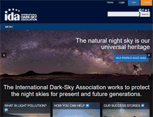 Tablet Screenshot of darksky.org